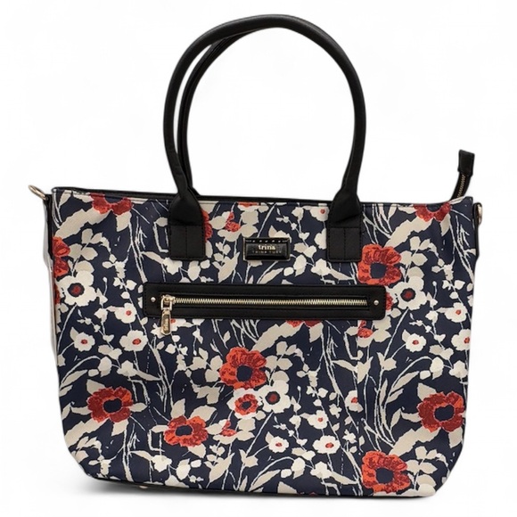 Trina Turk Floral Tote Bag NWT - Picture 1 of 1